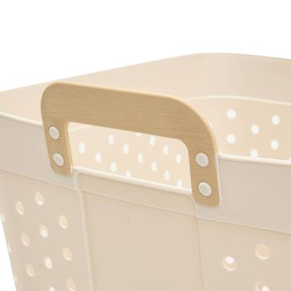 Panier à linge, 74 l, argile 