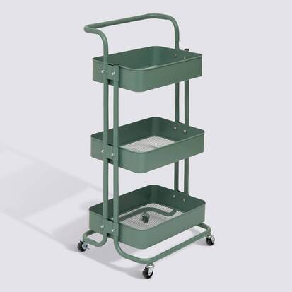 Desserte 3 niveaux, vert Color edition