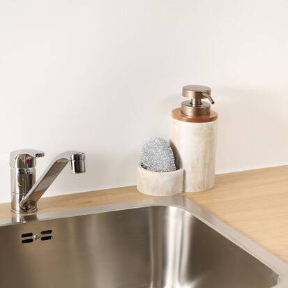 Distributeur à savon, 330 ml, beige Come