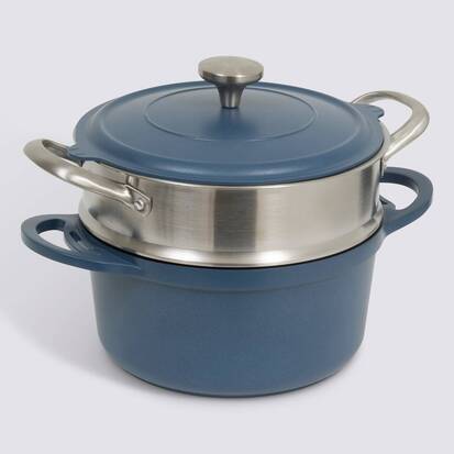 Cocotte aluminium, d.25,2 cm, spatule incluse Aluro