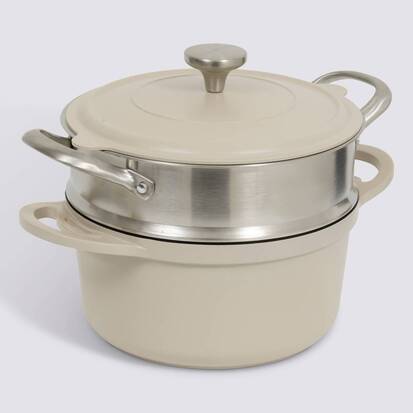 Cocotte aluminium, d.25,2 cm, spatule incluse Aluro