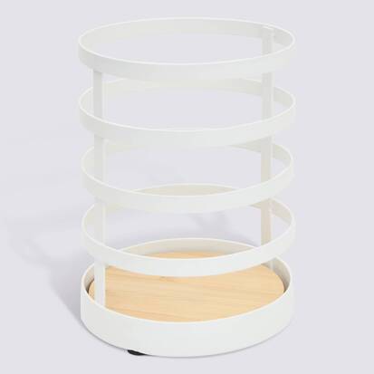 Pot à ustensiles, 13x13x17,3 cm, blanc Balm