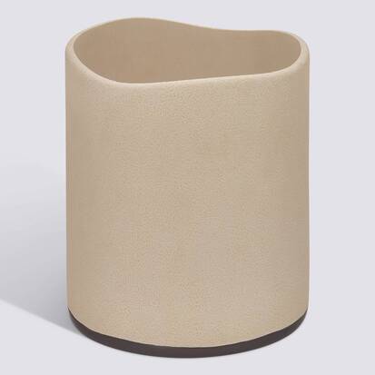 Poubelle 5 l, beige Oleya