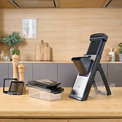 Mandoline 27,5x11,8x11,8 cm, noir Silver pro