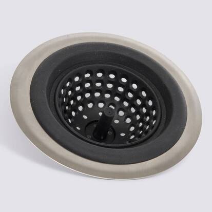 Grille pour évier, inox, gris foncé Néo