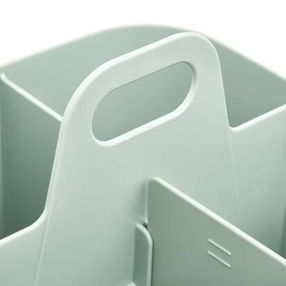 Organiseur, 16,5x16,5x15 cm, vert Poly