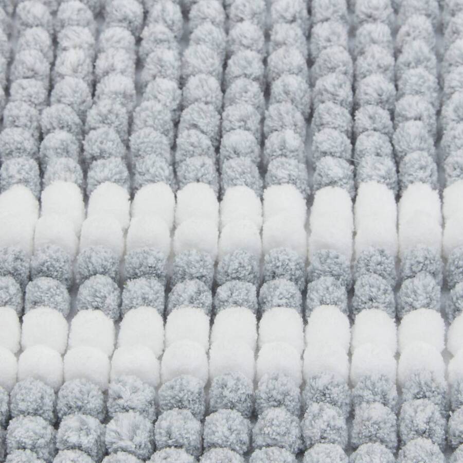 Tapis de bain, l.80 cm, gris