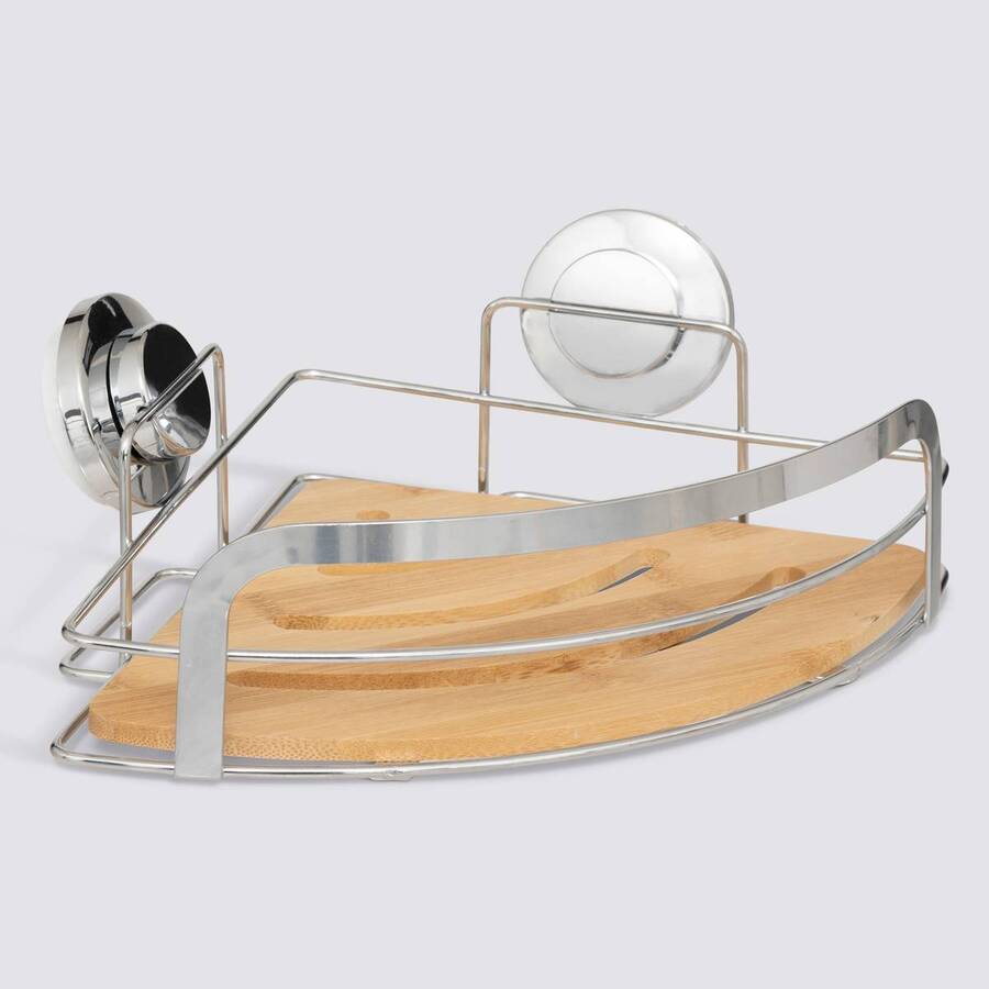 Étagère d'angle, argenté Venterra