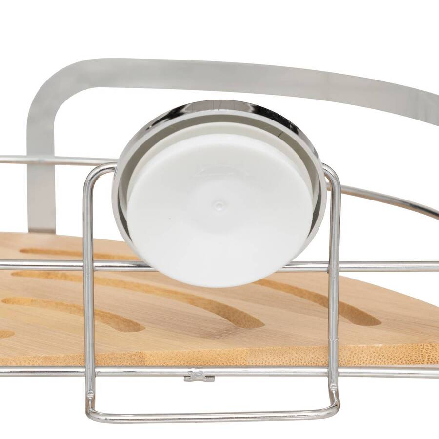 Étagère d'angle, argenté Venterra