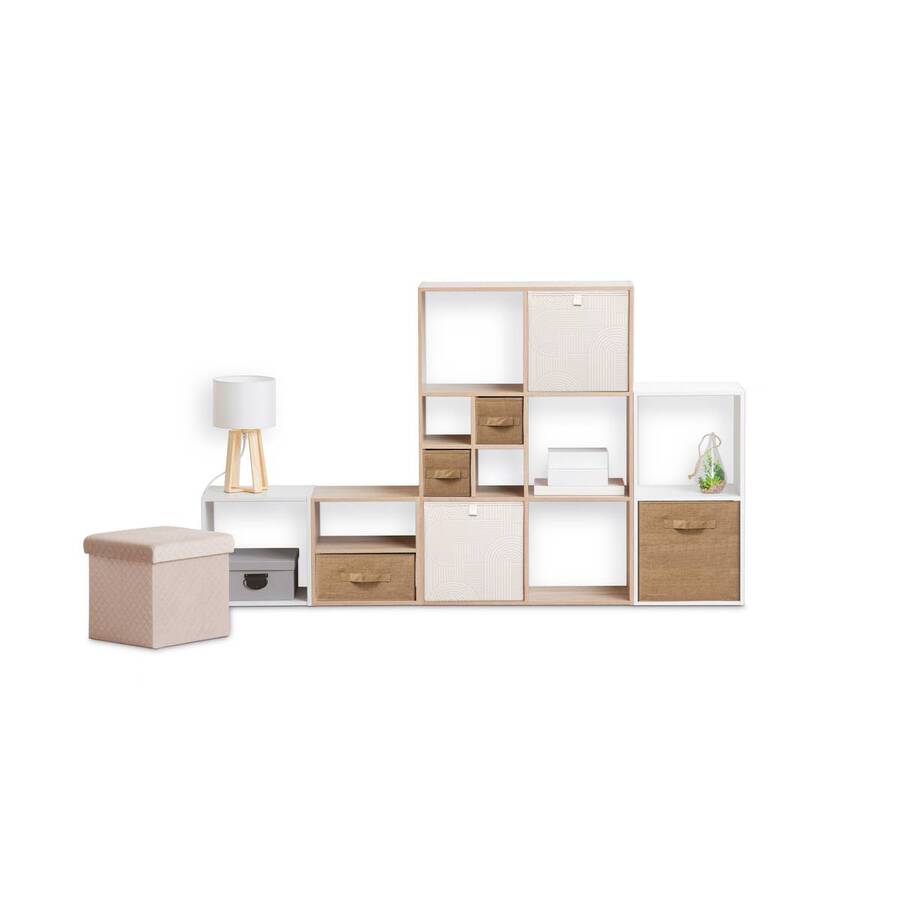 Panier, l.31 cm, beige Mix'n modul