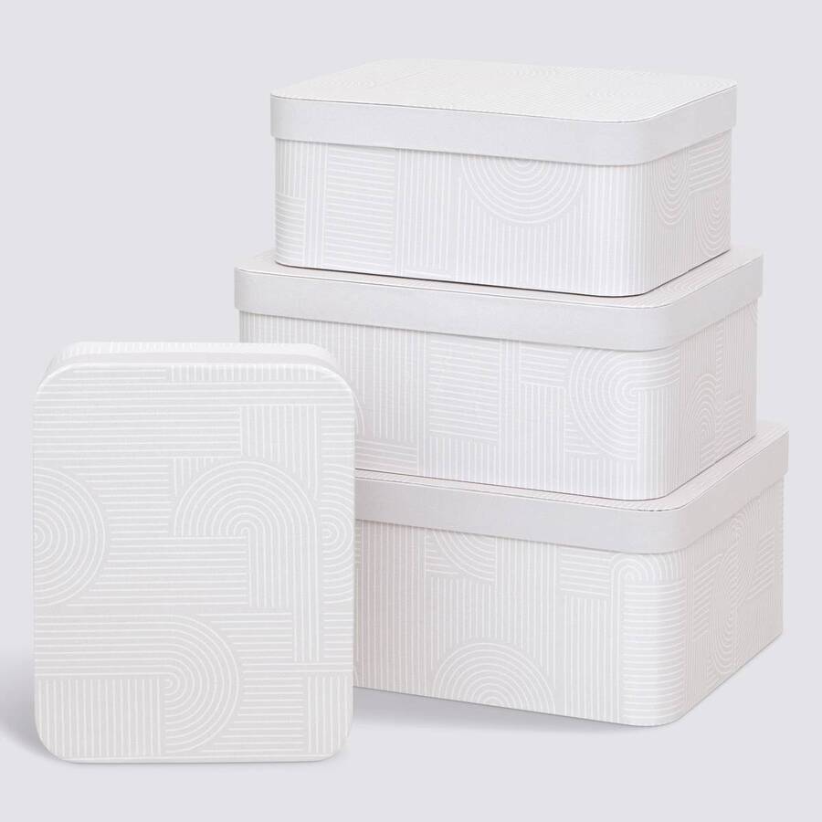 Boîte, 4 produits, beige Polybox