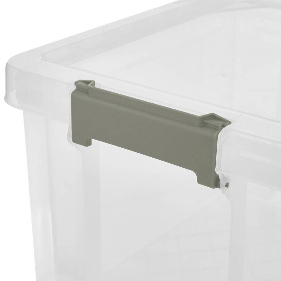 Boîte de rangement, 35l, transparent Forty plus