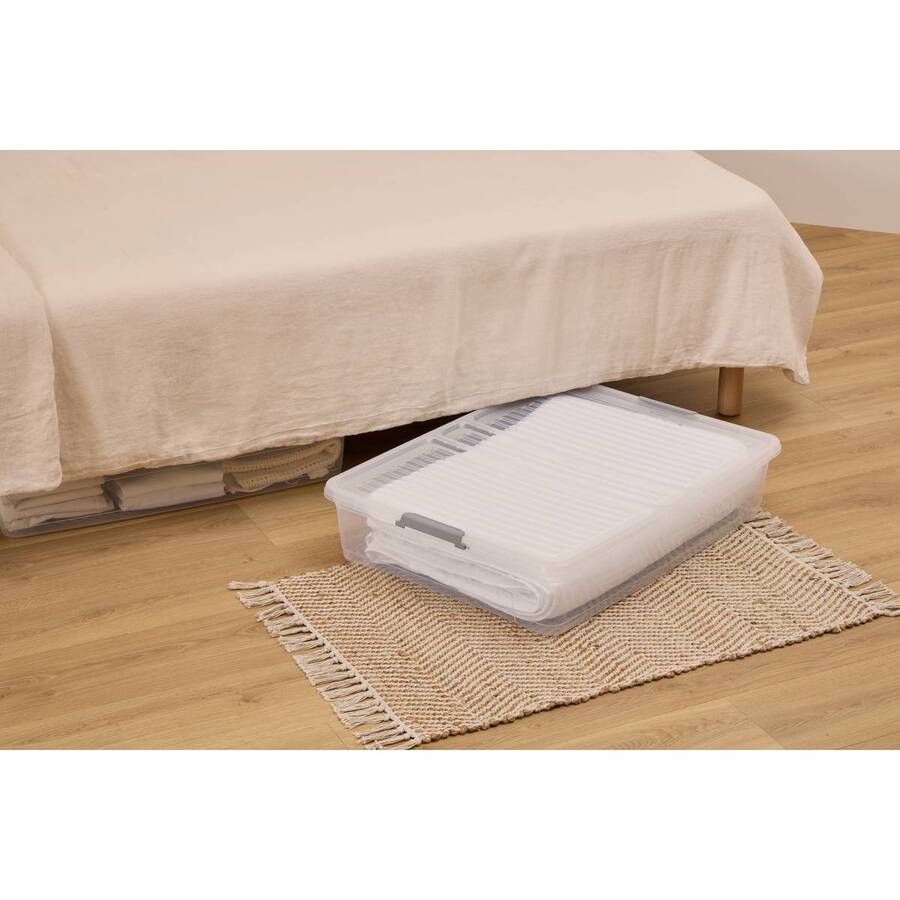 Boîte de rangement sous lit, 53l Flip'n bed