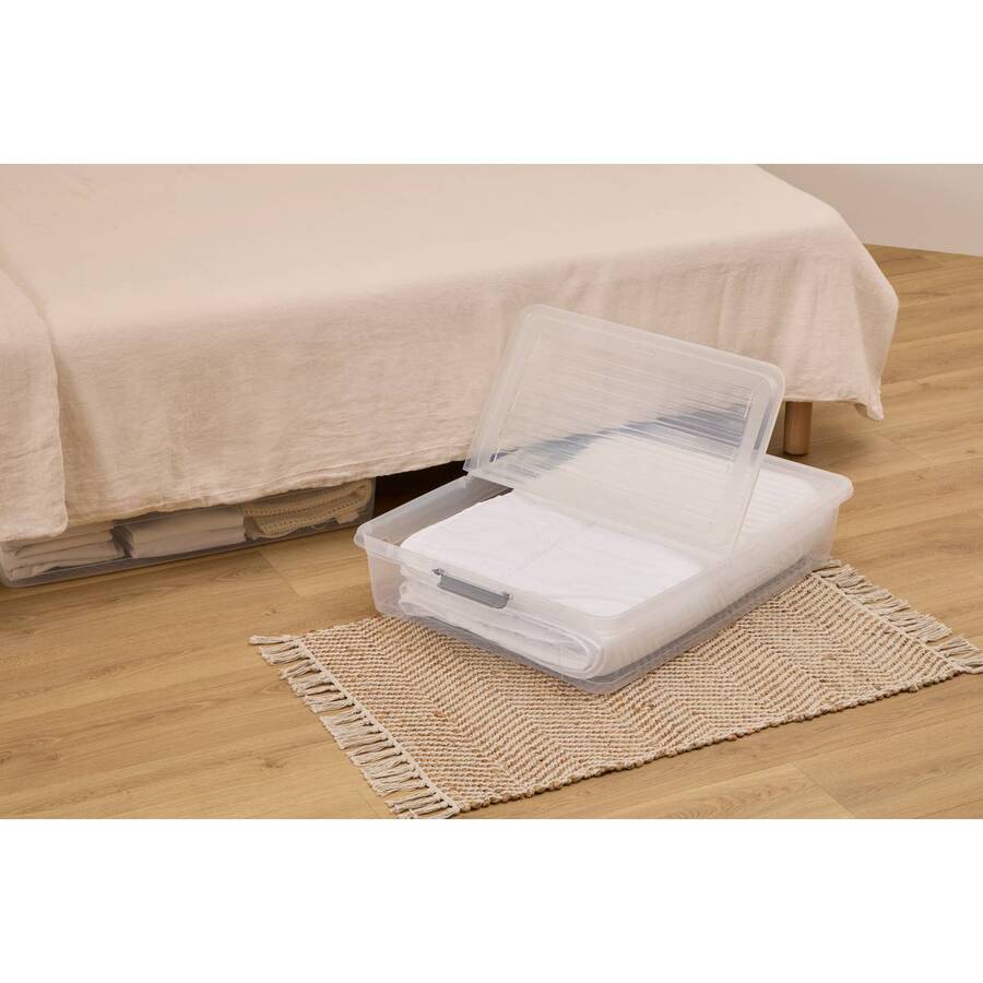 Boîte de rangement sous lit, 53l Flip'n bed