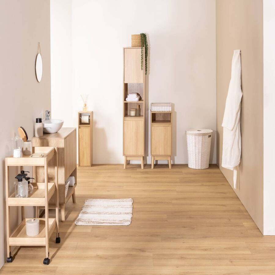 Dérouleur, h.78 cm, beige Abana