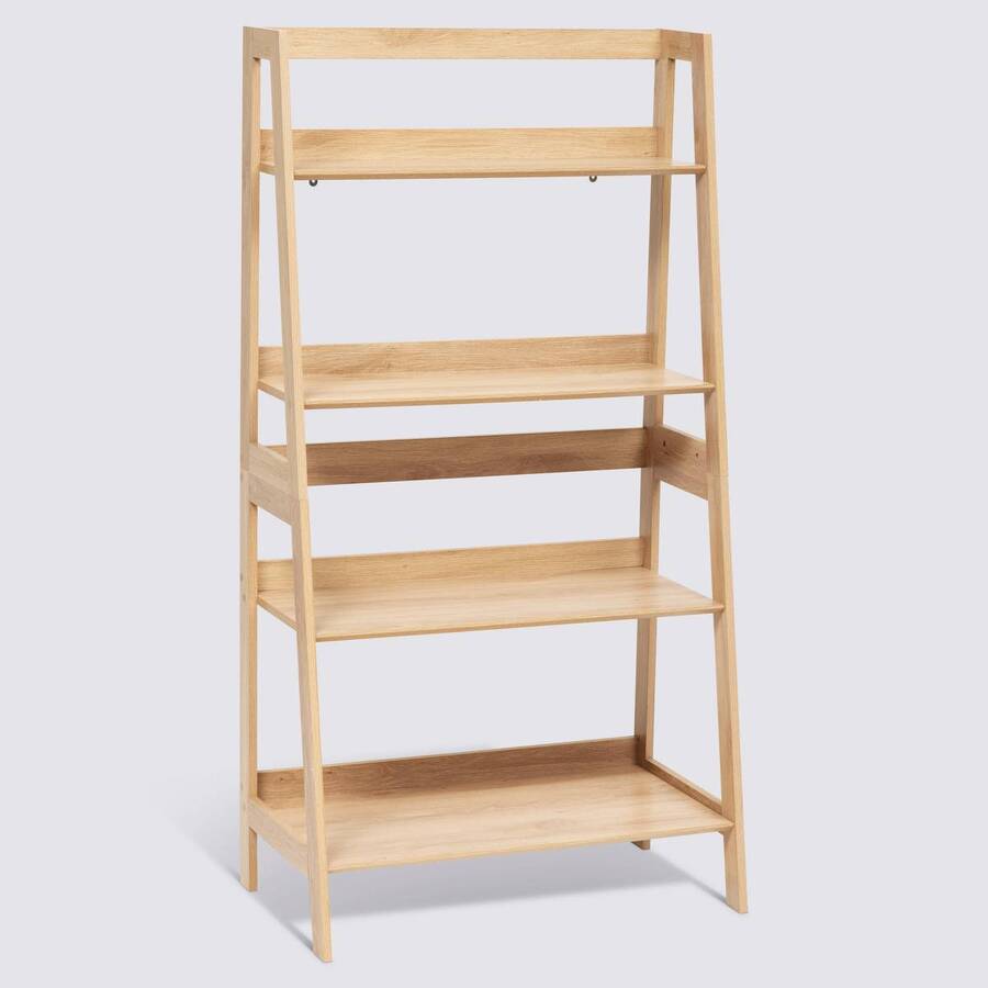 Etagère 4 niveaux, beige Abana