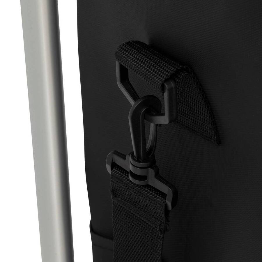 Chariot de course, 2 roues, noir 