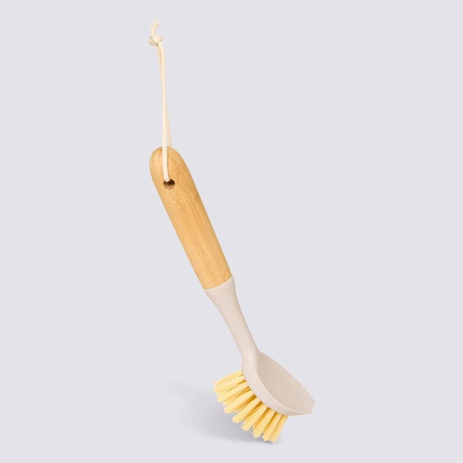 Brosse à vaisselle, h.22 cm, beige Wood'n clean