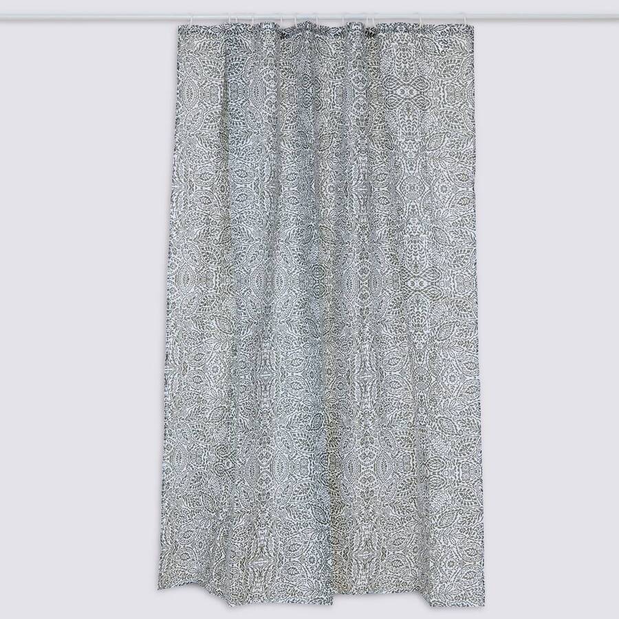 Rideau de douche, l.180 cm, gris Arboria
