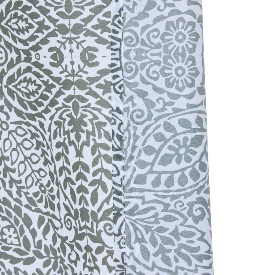 Rideau de douche, l.180 cm, gris Arboria