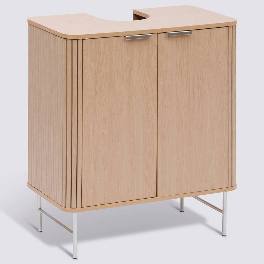 Meuble sous-lavabo 2 portes 