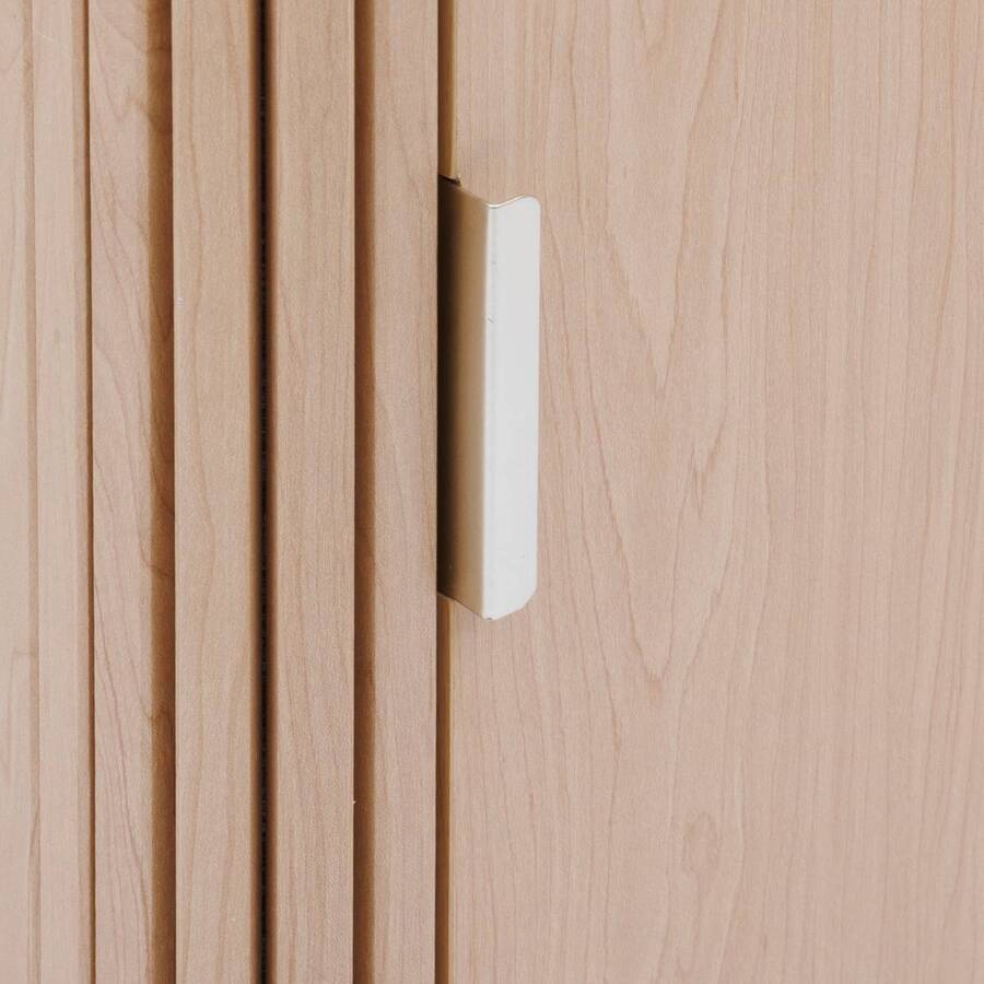 Meuble de salle de bain 1 porte, beige