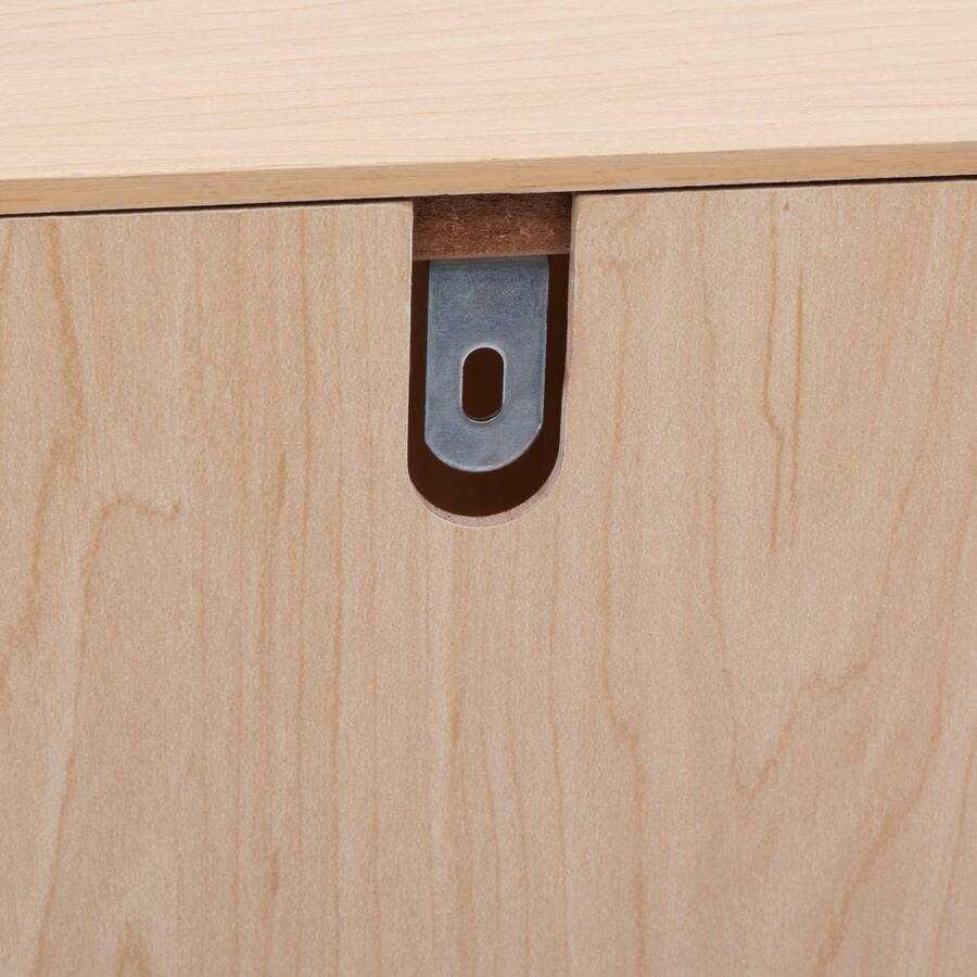 Meuble de salle de bain 1 porte, beige