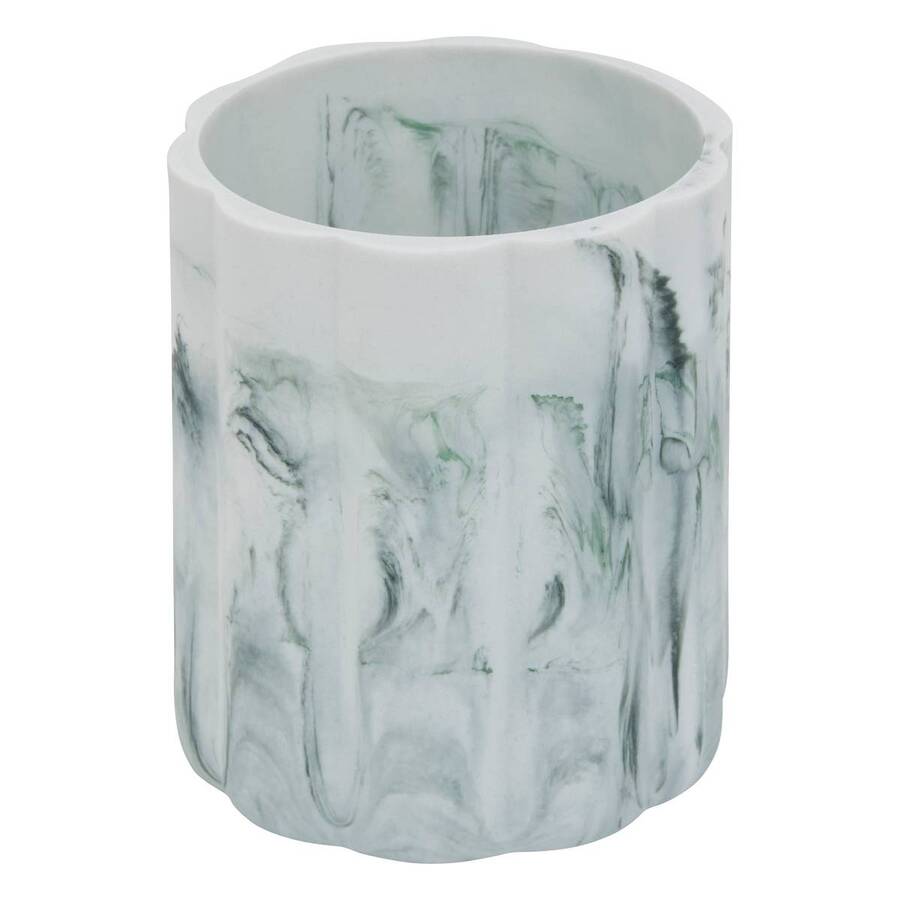 Poubelle, manuel, 1,5 l, blanc Marby