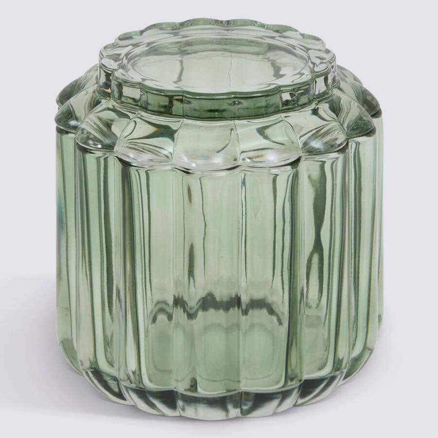 Pot à coton, vert Florea