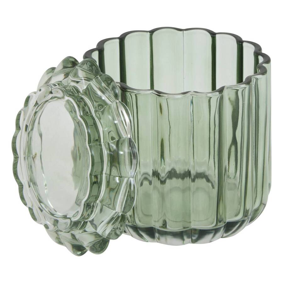 Pot à coton, vert Florea