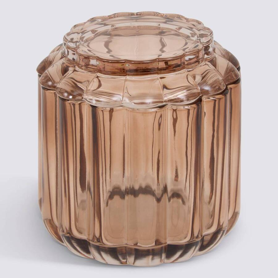 Pot à coton, ambre Florea