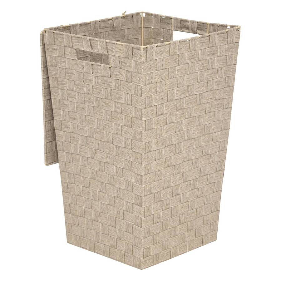 Panier à linge, 50l, beige Lise