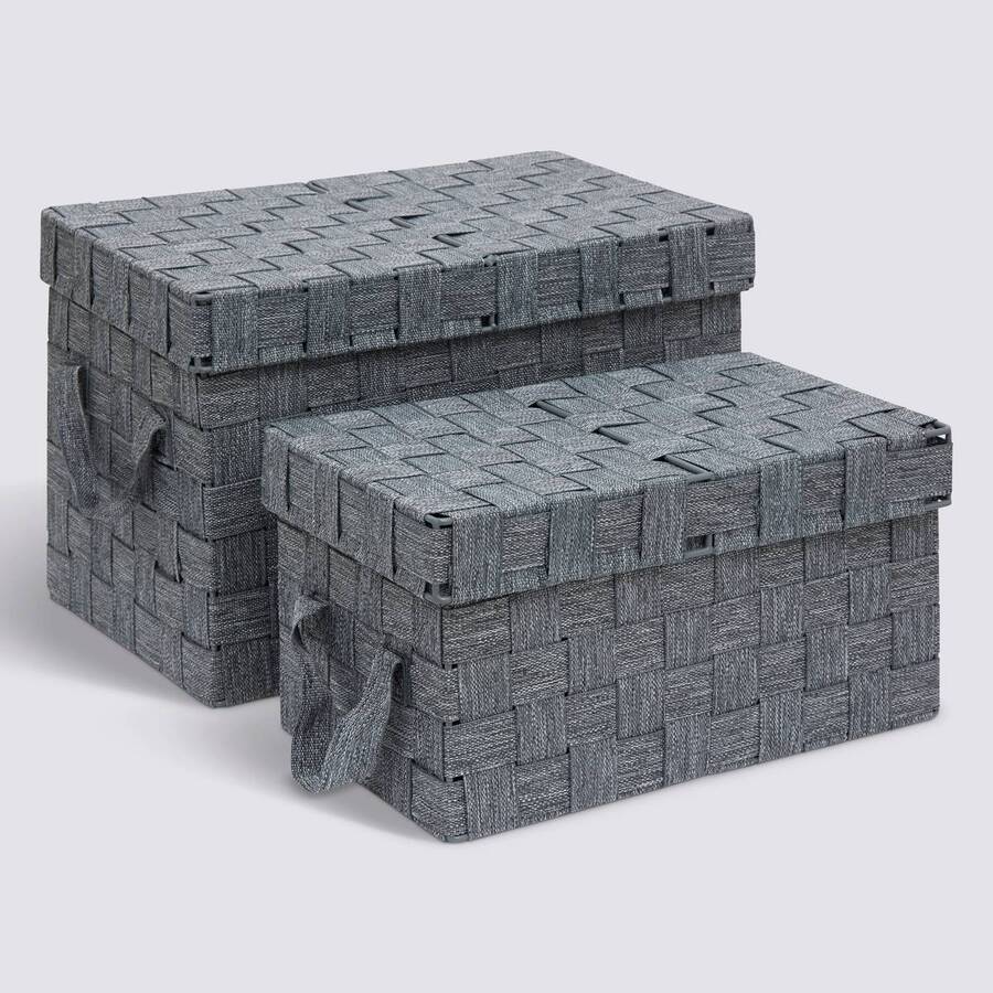 Panier, 2 produits, gris Lise