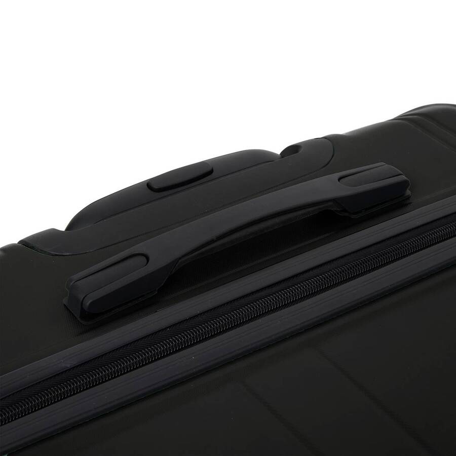 Lot de 3 valises 8 roues, h.77/67/55 cm, noir