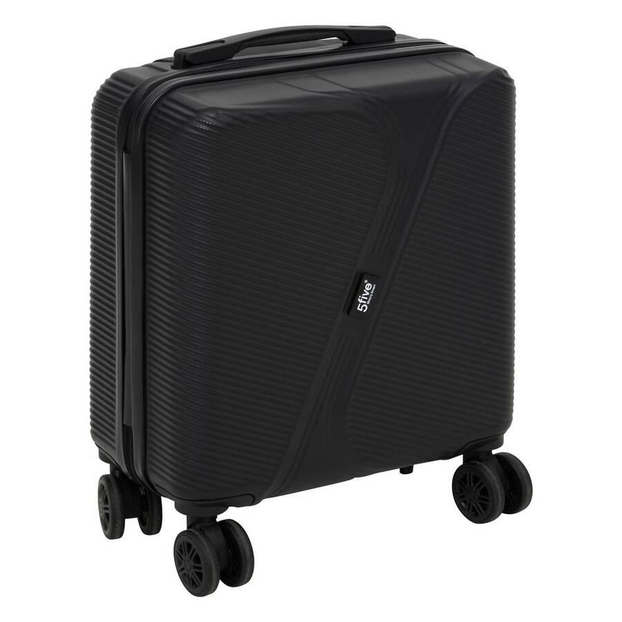 Valise 8 roues, 36x45 cm, noir 