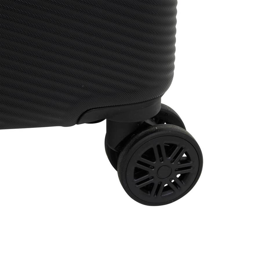 Valise 8 roues, 36x45 cm, noir 