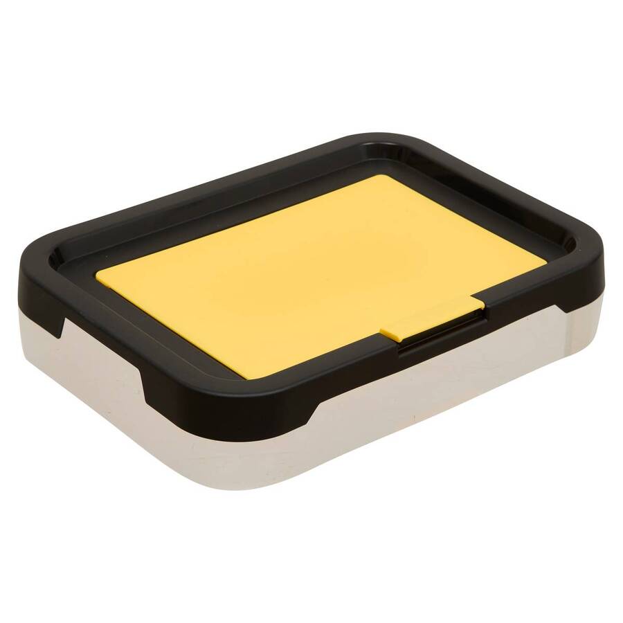 Lot de 3 poubelles, manuel, 24 l, plusieurs coloris 