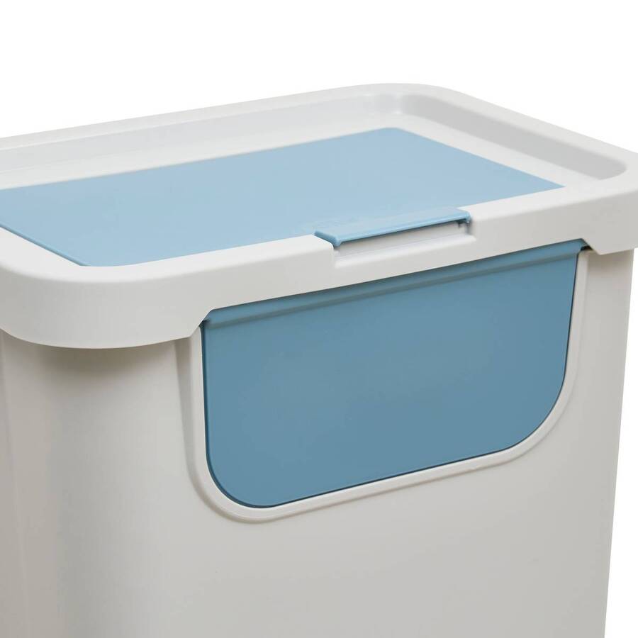 Poubelle, 24l , gris 