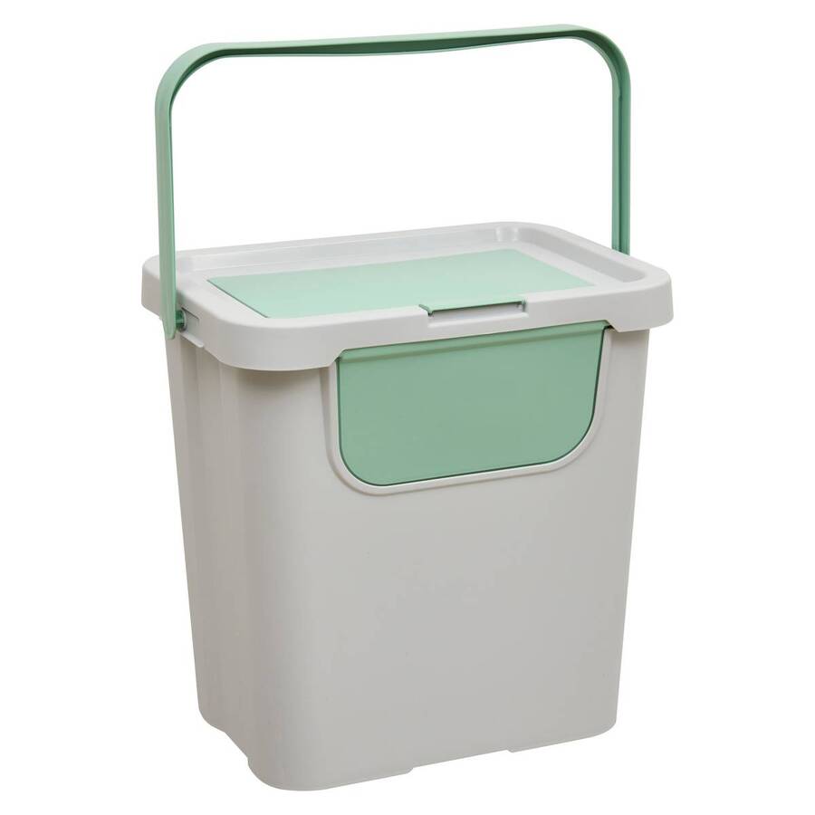 Poubelle, 24l , gris 