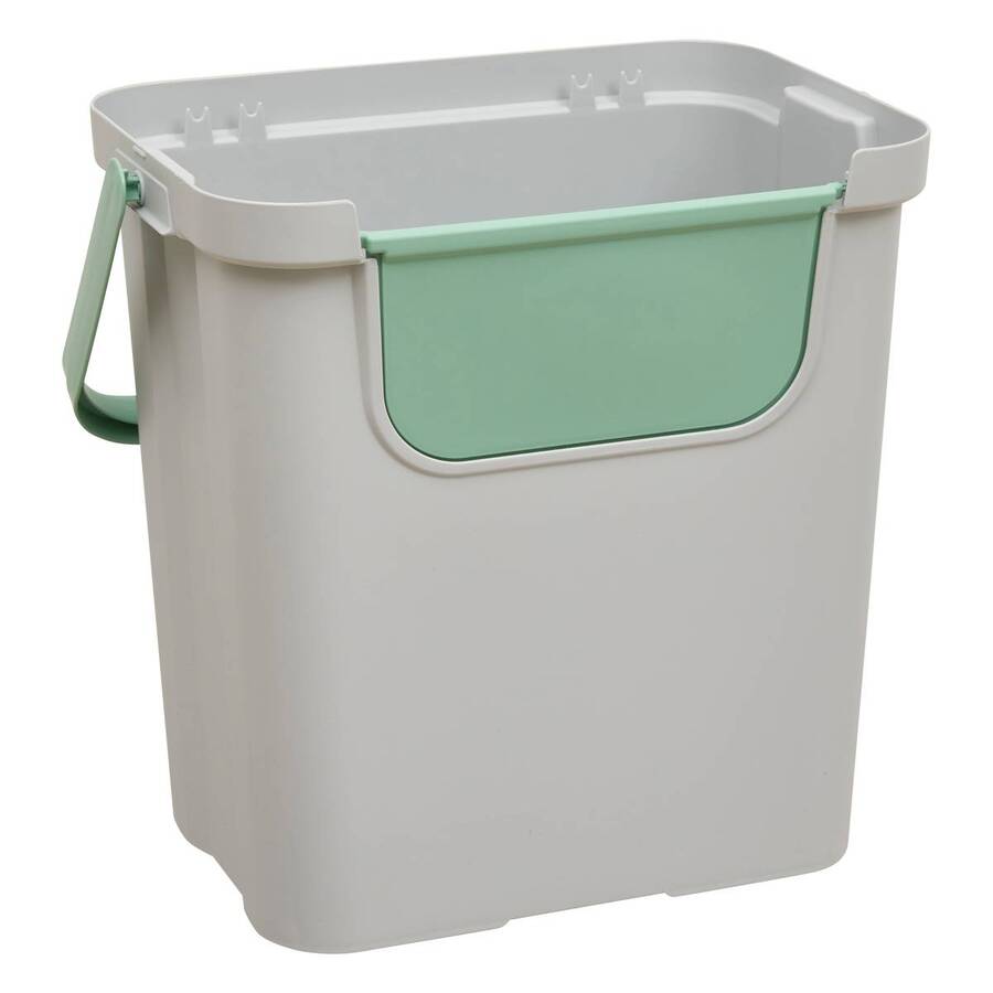 Poubelle, 24l , gris 