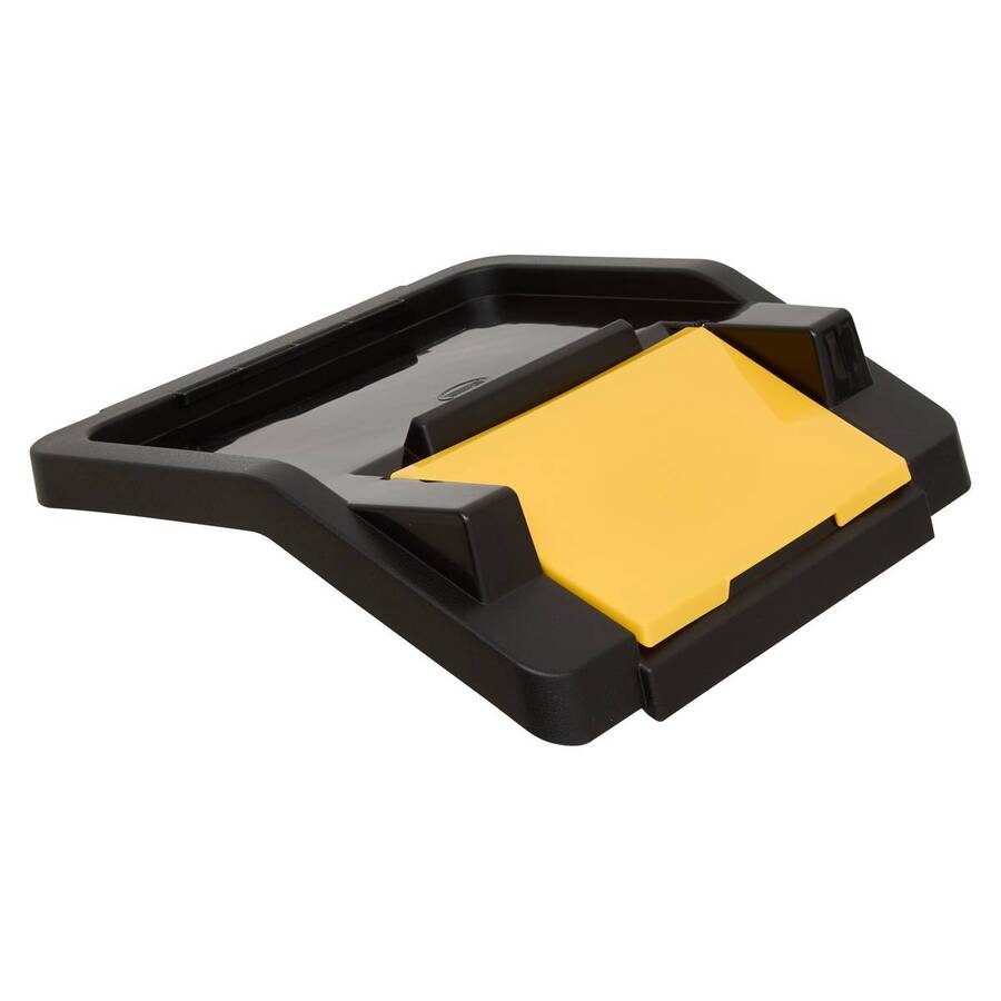 Poubelle, manuel, 30 l, noir