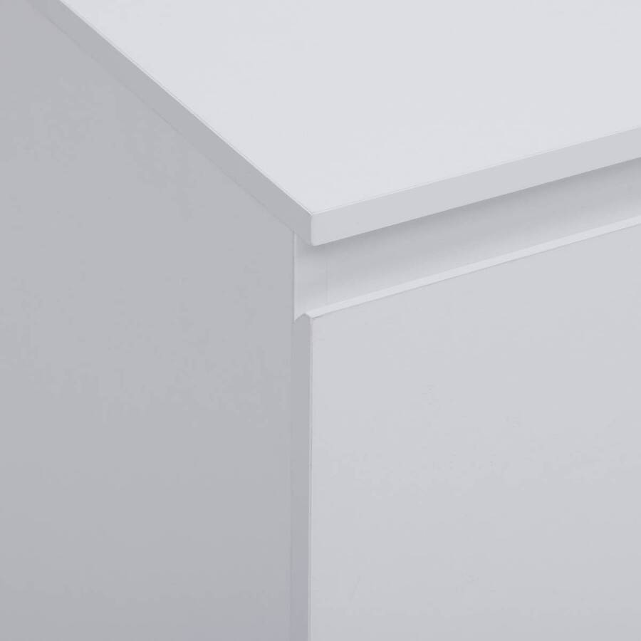 Chevet, 2 tiroirs, beige Dolo