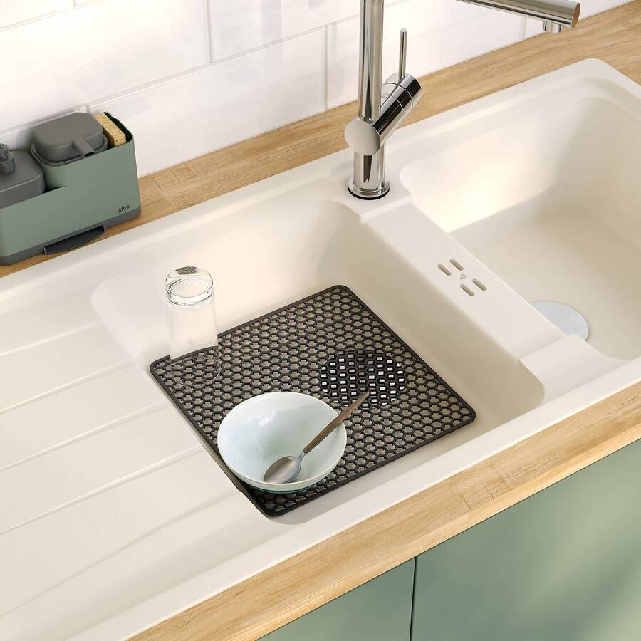 Fond evier 30,5x30,5 sileo 