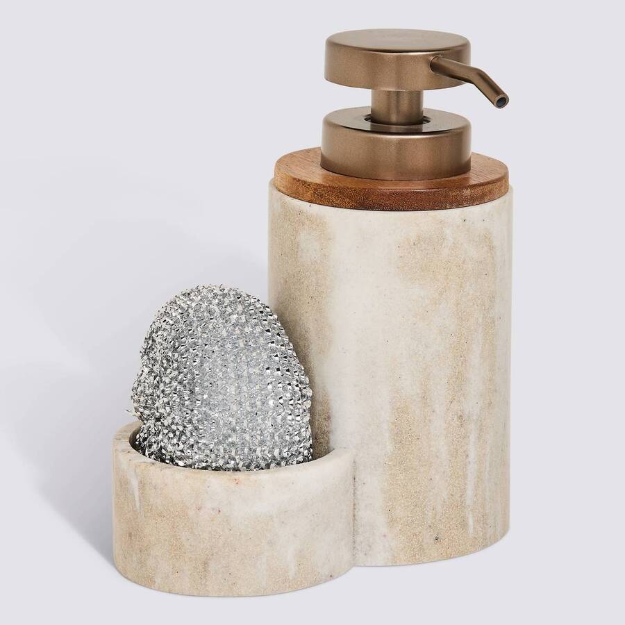 Distributeur à savon, 330 ml, beige Come