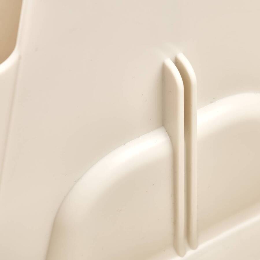 Organiseur, 16,5x16,5x15 cm, beige Poly