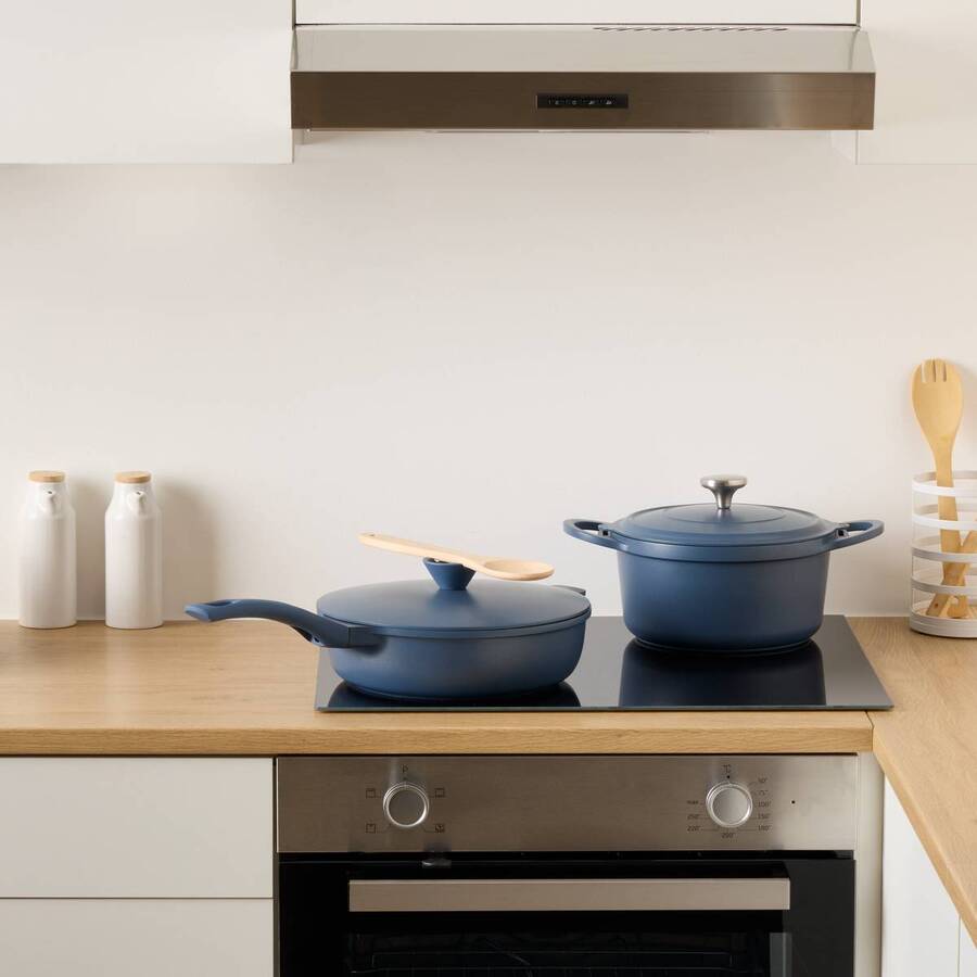 Cocotte aluminium, d.25,2 cm, spatule incluse Aluro