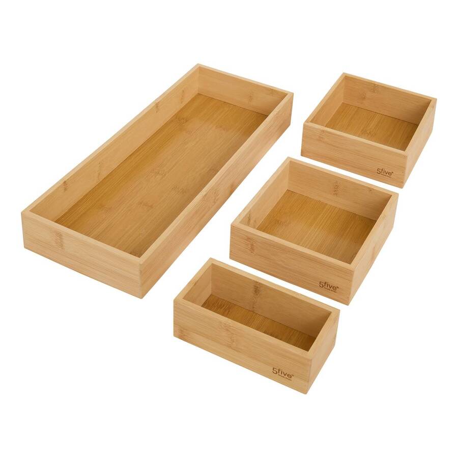 Organiseur, l.14,5/38,1 cm, beige Bambou