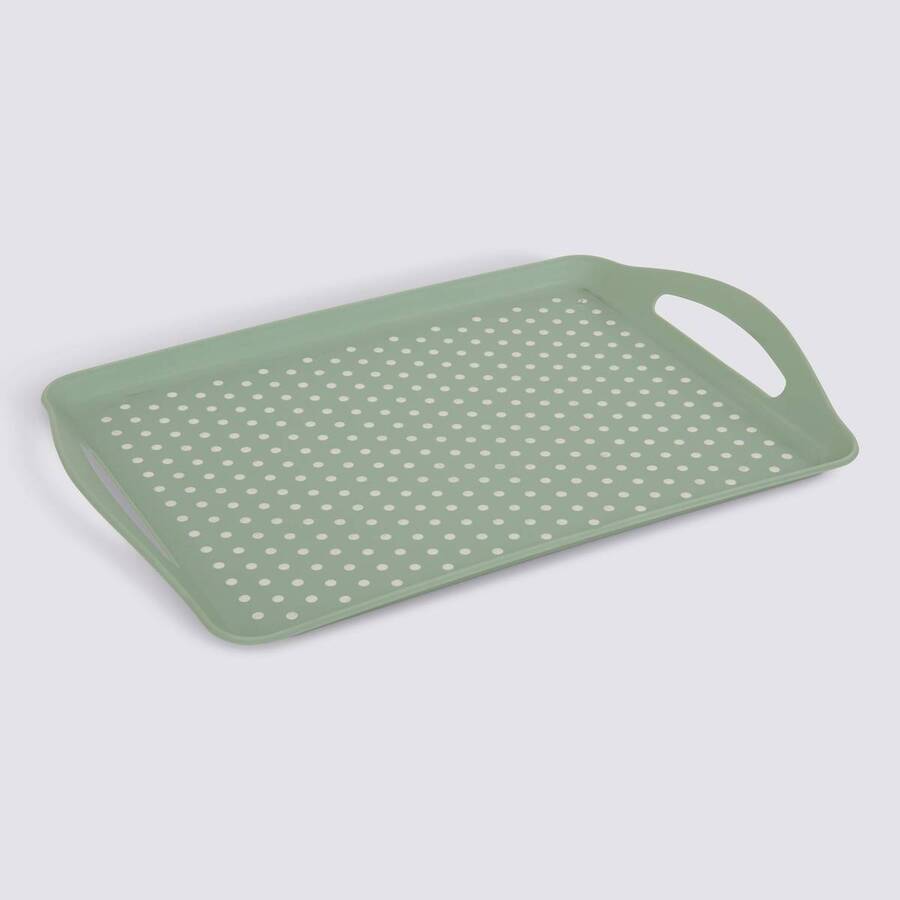 Plateau, 45,5x31,5 cm, vert Poly