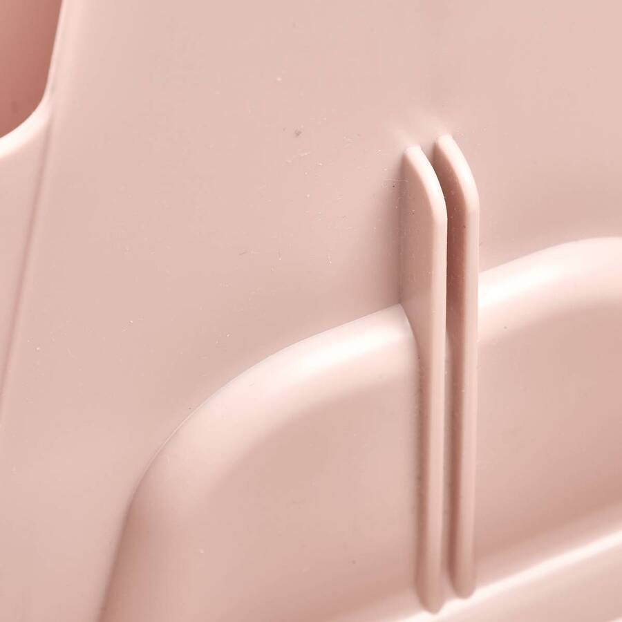 Organiseur, 16,5x16,5x15 cm, rose Poly