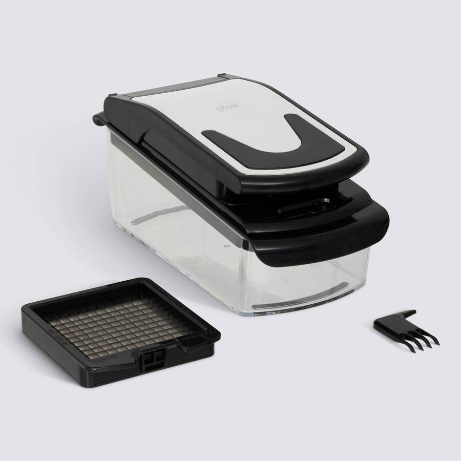 Mandoline 27,5x11,8x11,8 cm, noir Silver pro